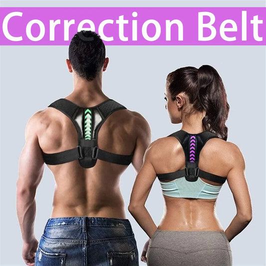 Posture Corrector For Back And Shoulder Adjustable  Belt Clavicle Spine Support Reshape Your Body Home Office Sport Upper Back Neck Brace