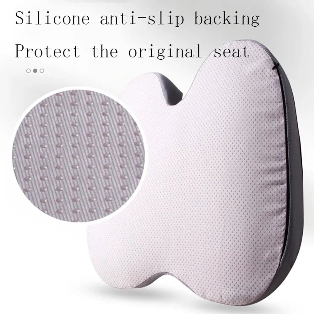 Cushion Non Slip Orthopedic Memory Foam Prostate Cushion for Tailbone Sciaticaback Pain Relief Comfort Chair Car Seat